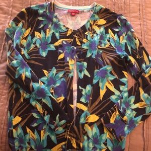 Merona Floral Cardigan